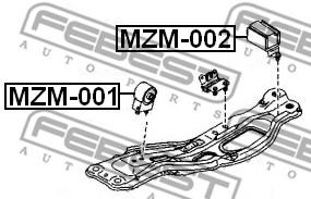 FEBEST MZM-001 Engine Mounting